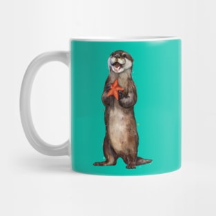 Otterly delighted Otter Mug